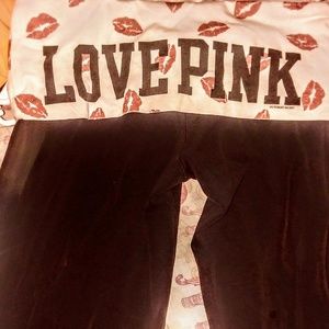 Black leggings by PINK